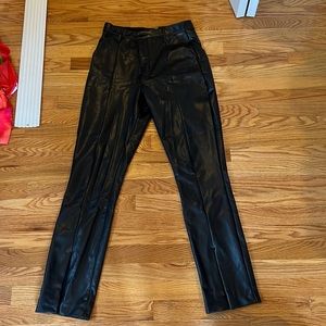 Abercrombie and Fitch faux leather pants